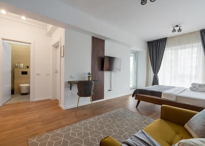 Apartment Urban Zen Elegant & Terrace & Parking Bucharest