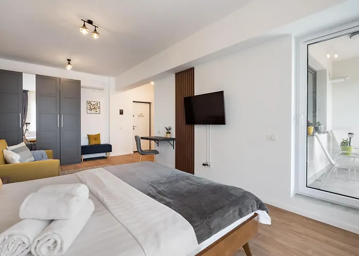Urban Zen Elegant & Terrace & Parking Bukarest