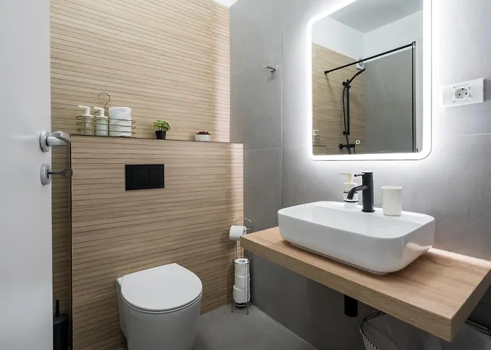 Urban Zen Elegant & Terrace & Parking 부쿠레슈티